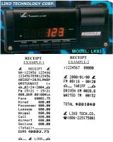 Taximeter with printer