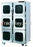 Stainless Steel Smart Nitrogen Cabinet, QDB-1200-6-SS
