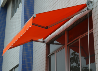 Super Sales Retractable Arm Awning Outdoor Sunshade Folding Arm Awnings