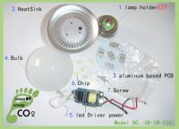 LED bulb light parts