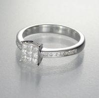 Diamond Ring - Princess Cut