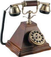 Antique Wooden Telephone, Old Style Telephone, Novelty Telephone
