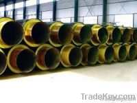pre-insulated pipe in pipe polyurethane foam insulation system