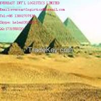 Shipping freight to Egypt with CIQ certificate
