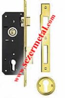 Mortise interior door lock