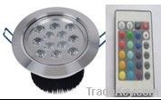 Remote controller 100-240V AC LED RGB colorful downlight