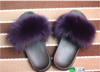large Size 36-41 Hot Women Slippers Fashion Spring Summer Autumn Plush Slippers Women Faux Fur Slides Flip Flops Flat Shoes