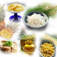 RICE, CORN, PINEAPPLE, CANNED FISH, OIL, FRUITJUCIE