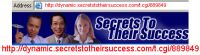 Membership to the "SecretsToTheirSuccess" Private Web Site