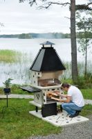 Garden Grill + fireplace + cooker