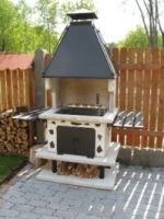 Garden Grill BBQ + Fireplace + Cooker