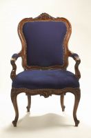 Louis XV Carved Armchair