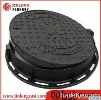 ductile iron cast round manhole cover