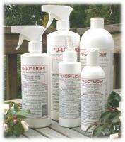 "U-GO" LICE!! Natural Head Lice Expellent Spray