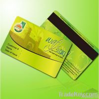 magnetic card with Hico Magnetic stripe used in Hotel door key card, et