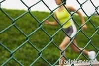 galvanized chain link fence
