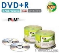 Recordable Blank DVD+R disc