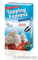 Topping Express 1 Litre Sweetened Vegetable Cream