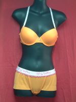 Fancy soft nylon spandex bra & bikini set.