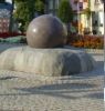 ball water feature, garden ball fountain