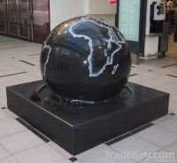 Granite ball fountains