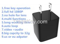 USB Spy Pocket Pen DVR hd charger 1080p no hole lens 