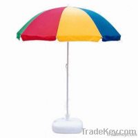 Garden/Beach Umbrella with Metal Frame, Made of 170T Polyester, OEM Or