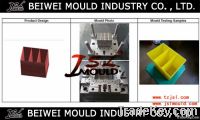 Motorcycle storage battery case mould