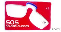 SOS reading glasses, Mini reading glasses, Card reading glasses