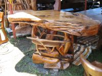 Rustic Mini Bar & Stools