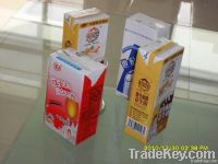 aseptic juice box