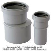 CONNECTOR TO PVC-PP