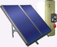 Solar flat collector force system