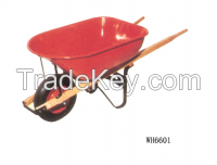wooden handle wheel barrow WH6601