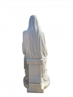 Viet Nam Marble Statue Of St Anne - Tu Hung Stone Arts