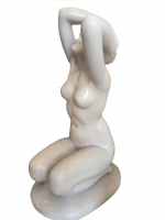 Viet Nam Marble Girl Statue - Tu Hung Stone Arts