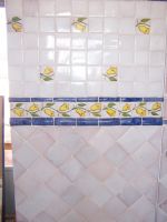 TILES HAND-MADE OF THE SOUTH OF SPAIN, CERAMIC DECORATIVE AND POTTERY
