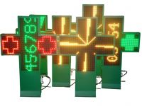 LED pharmacy sign, dual color