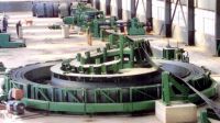 accumulator for steel pipe production