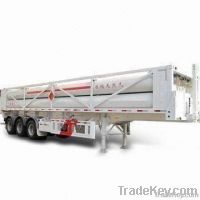 Gas jumbo cylinder trailer