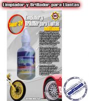 Cleaner & Shiner for Tires - Limpiador y Brillador para Llantas