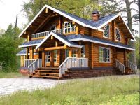 wooden house