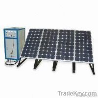 Solar Power System with 110/220V Output Voltage and 500W Peak Power