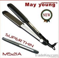 Super thin 230/450 degree keratin titanium straightener M521A