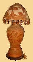 Terracotta Lamp