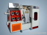 Fine wire drawing machine with continuous annealer