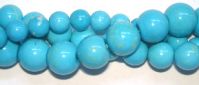 sell turquoise round beads