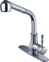 Pull out sink faucet