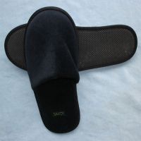 cotton velour slipper