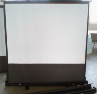portable floor projection screen